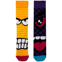 Sock Academy - THE STRESS HEADS 6 Odd Socks Gift Box - United Oddsocks - UK 6 - 11 EUR 39 - 46 US 7 - 12 - Guzzgoggs