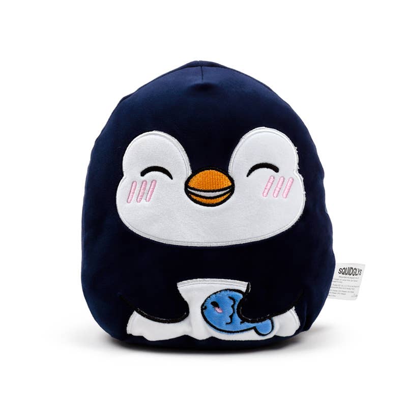 Squidglys Adoramals Ocean Nico the Penguin Plush Toy - Guzzgoggs