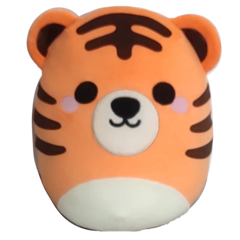 Squidglys Alfie the Tiger Adoramals Wild Plush Toy - Guzzgoggs