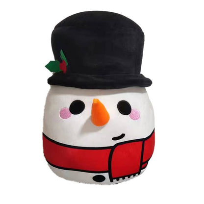 Squidglys Christmas Festive Friends Cole the Snowman Toy - Guzzgoggs