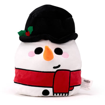 Squidglys Christmas Festive Friends Cole the Snowman Toy - Guzzgoggs