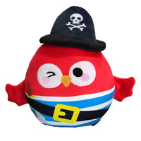 Squidglys Jolly Rogers Pirates Plush Toy - Guzzgoggs