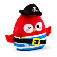 Squidglys Jolly Rogers Pirates Plush Toy - Guzzgoggs