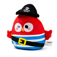 Squidglys Jolly Rogers Pirates Plush Toy - Guzzgoggs