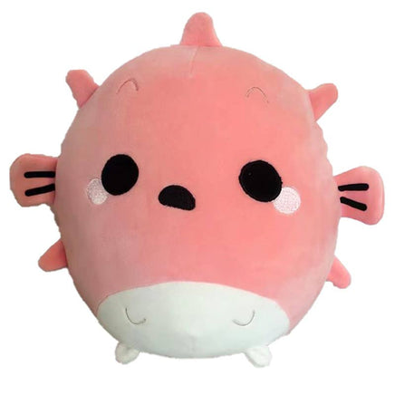 Squidglys Puff the Pufferfish Adoramals Ocean Plush Toy - Guzzgoggs