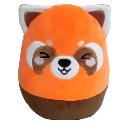 Squidglys Ru the Red Panda Adoramals Wild Plush Toy - Guzzgoggs