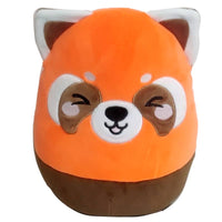 Squidglys Ru the Red Panda Adoramals Wild Plush Toy - Guzzgoggs