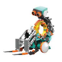 STEM Science Construction Kit - 5 - 1 Mechanical Coding Robot - Guzzgoggs