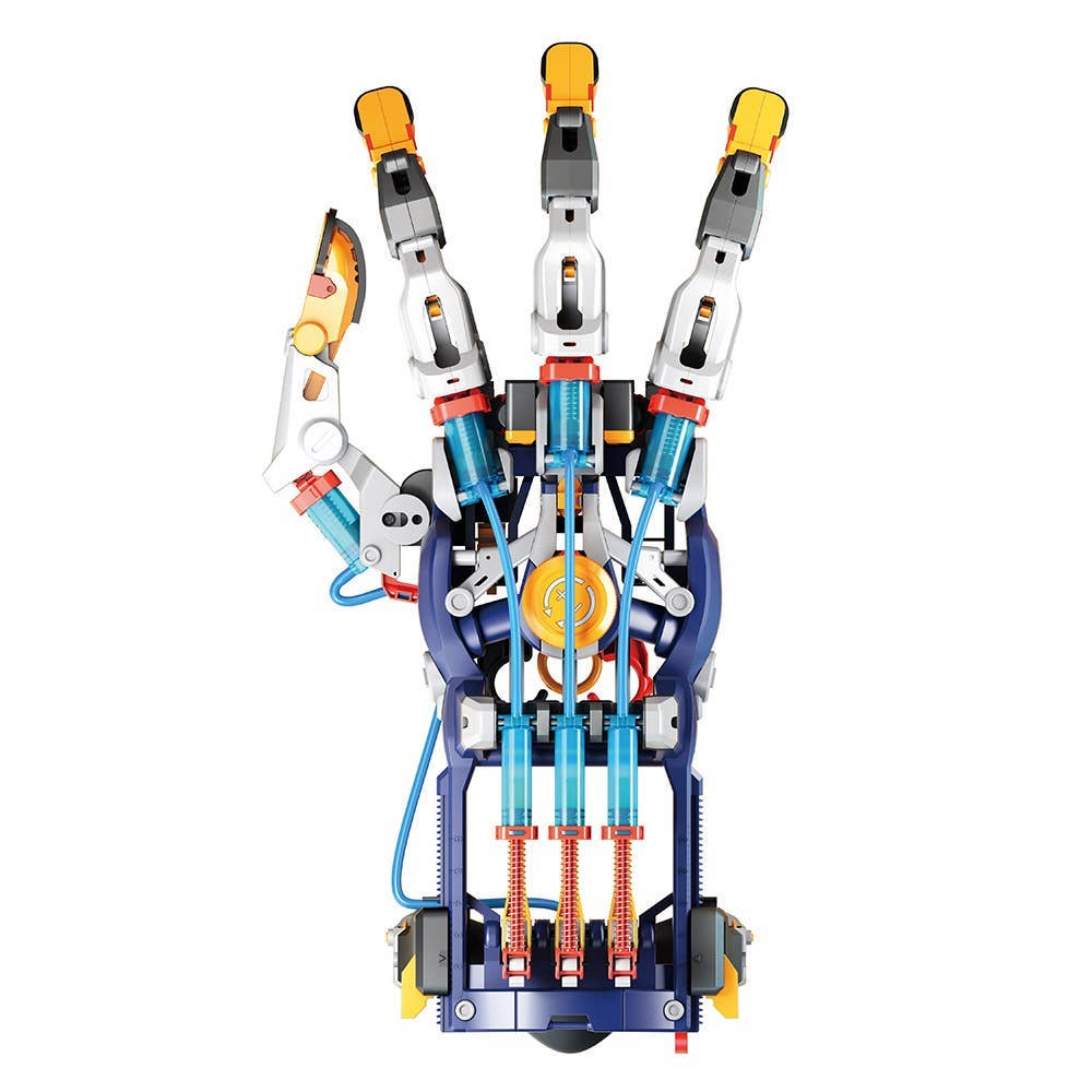 STEM Science Construction Set - Hydraulic Cyborg Hand - Guzzgoggs