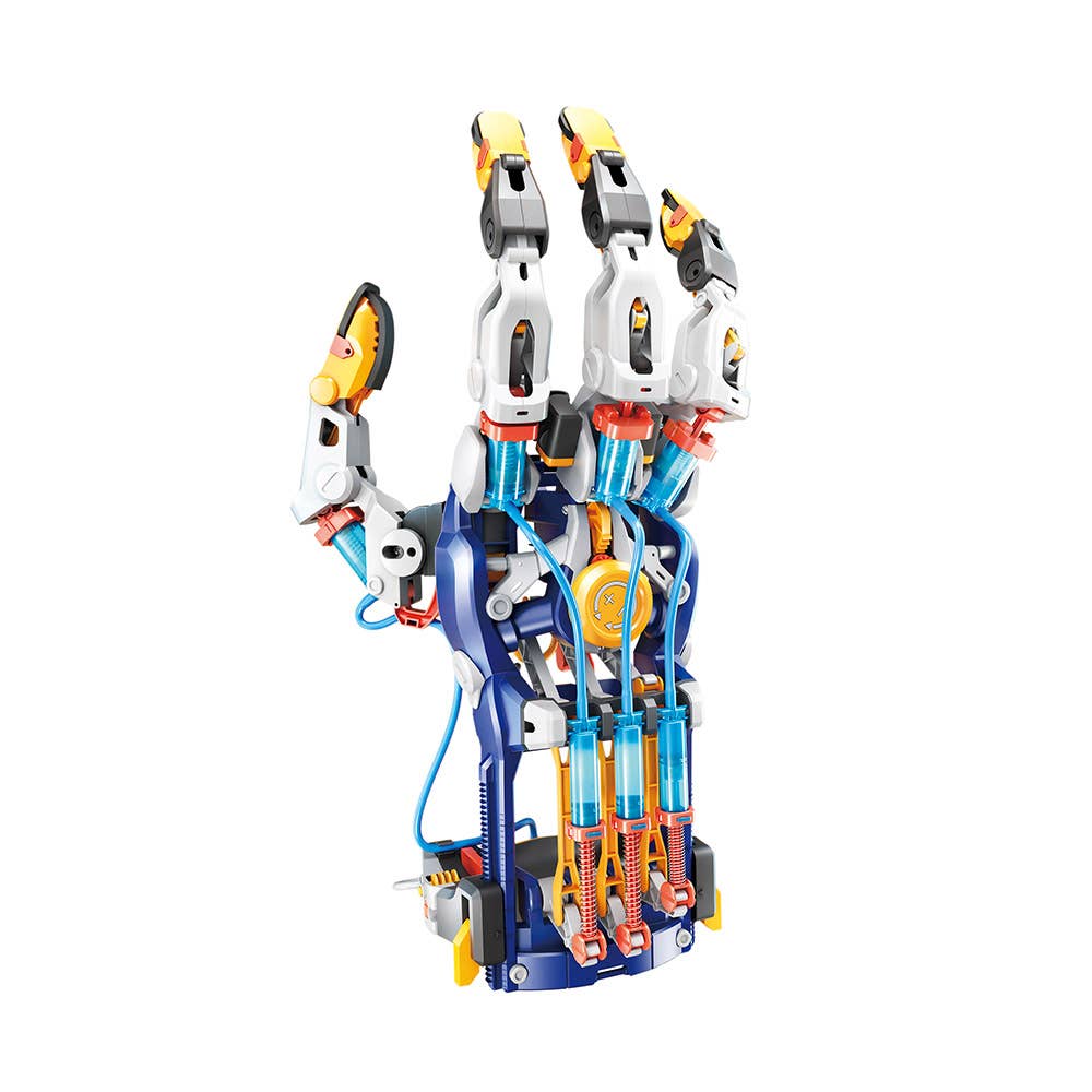 STEM Science Construction Set - Hydraulic Cyborg Hand - Guzzgoggs