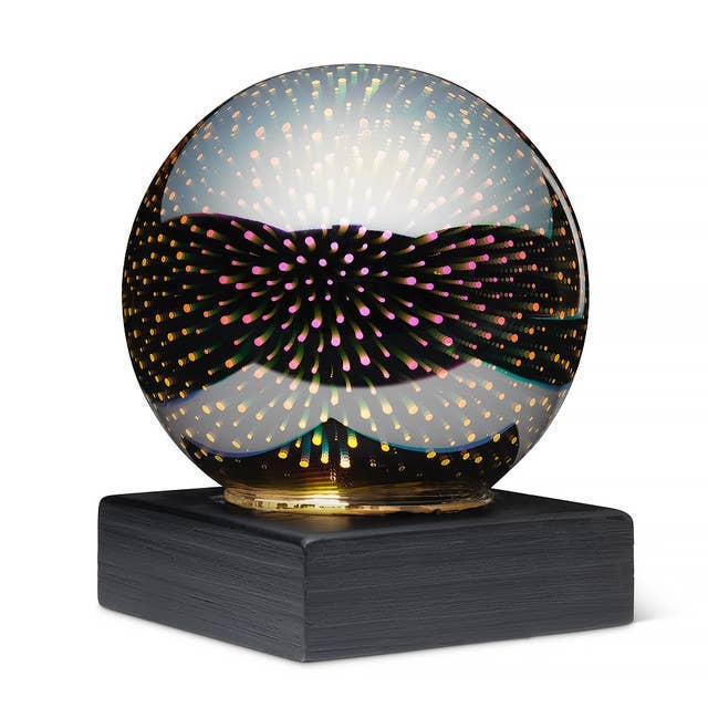 The Source Novelty Sensory Light - Fireworks Fibre Ball Lamp - Guzzgoggs