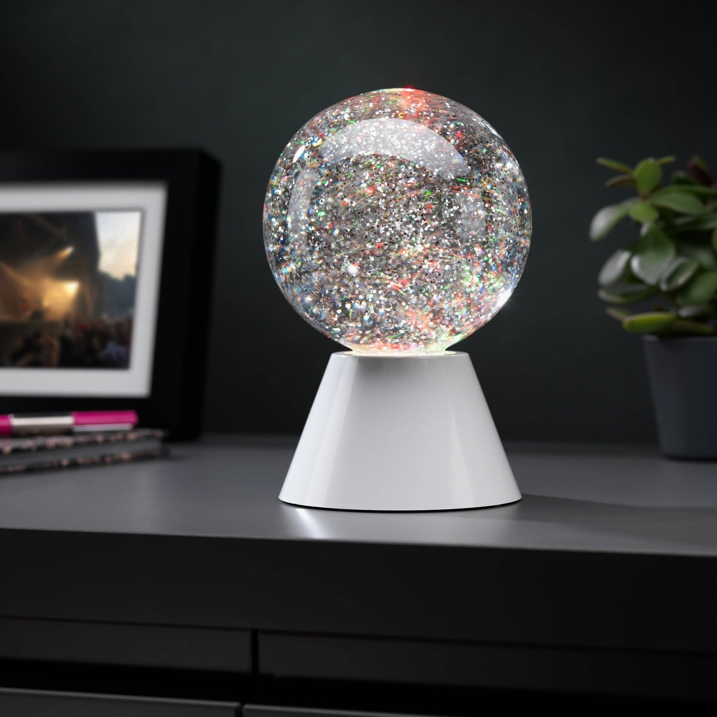 The Source Novelty Sensory Light - Glitter Globe Lamp - Guzzgoggs
