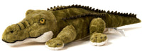 Uni Toys - Alligator - 33 cm (length) Soft Plush Toy - Guzzgoggs