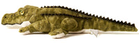 Uni Toys - Alligator - 33 cm (length) Soft Plush Toy - Guzzgoggs
