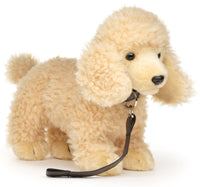 Uni Toys - Apricot Poodle with Leash - Guzzgoggs