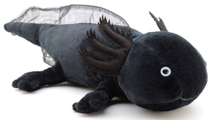 Uni Toys - Axolotl (black) - 32 cm - Soft Plush Toy - Guzzgoggs