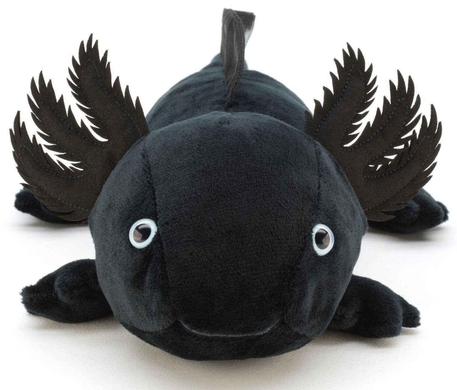Uni Toys - Axolotl (black) - 32 cm - Soft Plush Toy - Guzzgoggs