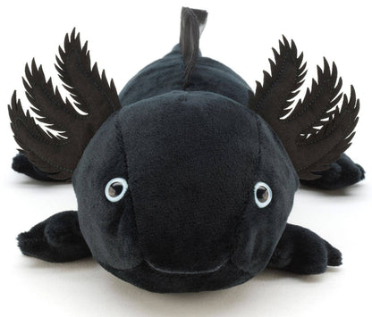 Uni Toys - Axolotl (black) - 32 cm - Soft Plush Toy - Guzzgoggs