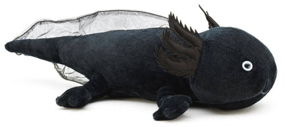 Uni Toys - Axolotl (black) - 32 cm - Soft Plush Toy - Guzzgoggs