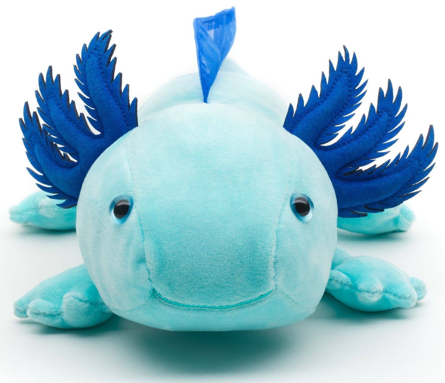 Uni Toys - Axolotl - Glows In The Dark - 32 cm Plush - Guzzgoggs