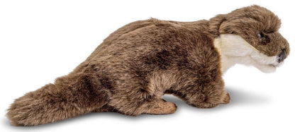 Uni Toys - Baby otter, standing - 26 cm (length) - cuddly/plush toy - Guzzgoggs