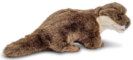 Uni Toys - Baby otter, standing - 26 cm (length) - cuddly/plush toy - Guzzgoggs