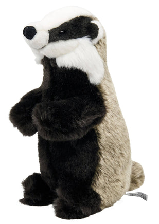 Uni Toys - Badger, Sitting - 28 cm (height) - cuddly/plush toy - Guzzgoggs