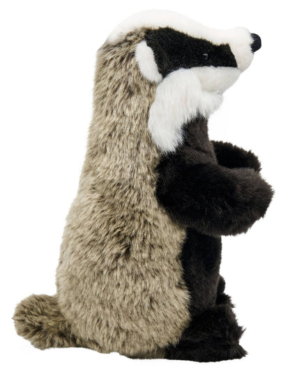 Uni Toys - Badger, Sitting - 28 cm (height) - cuddly/plush toy - Guzzgoggs