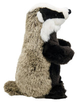 Uni Toys - Badger, Sitting - 28 cm (height) - cuddly/plush toy - Guzzgoggs