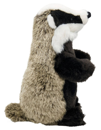 Uni Toys - Badger, Sitting - 28 cm (height) - cuddly/plush toy - Guzzgoggs