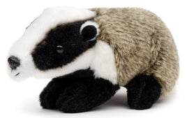 Uni Toys - Badger, standing - 17 cm (length) - cuddly/plush toy - Guzzgoggs