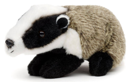 Uni Toys - Badger, standing - 17 cm (length) - cuddly/plush toy - Guzzgoggs