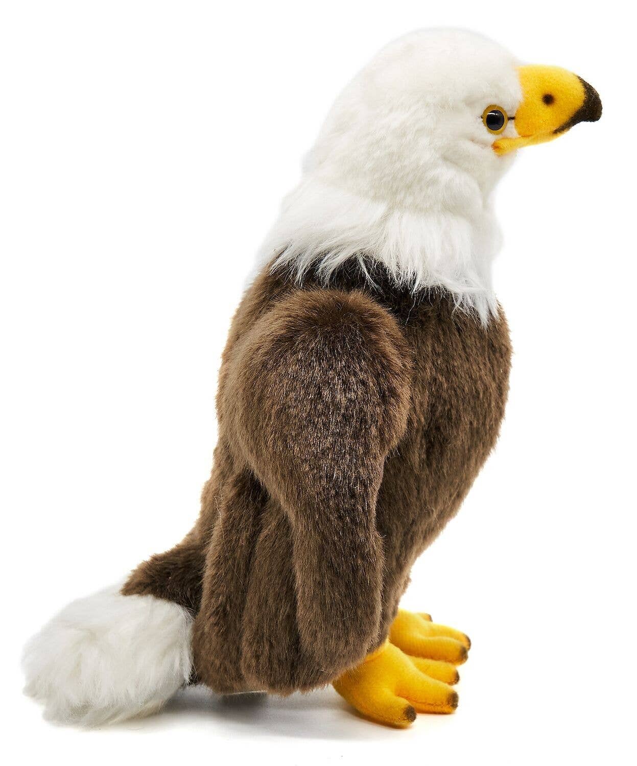 Uni Toys - Bald eagle - 24 cm (height) - cuddly/plush toy - Guzzgoggs