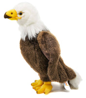 Uni Toys - Bald eagle - 24 cm (height) - cuddly/plush toy - Guzzgoggs