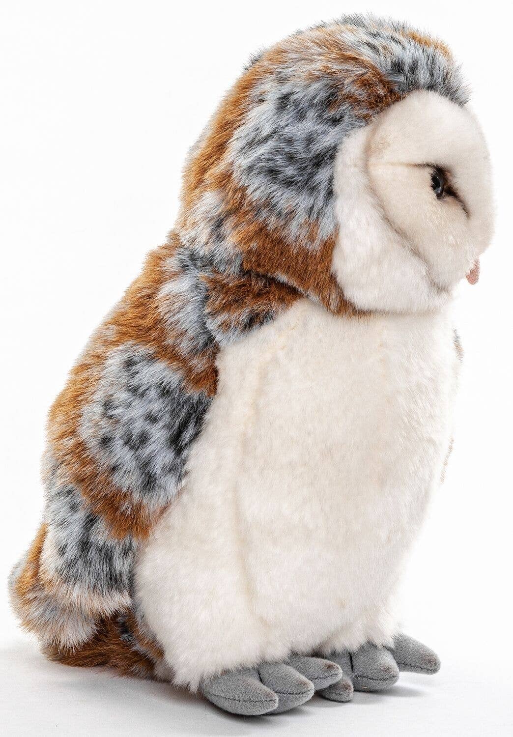 Uni Toys - Barn Owl (Large) - 27 cm (Height) Plush - Guzzgoggs