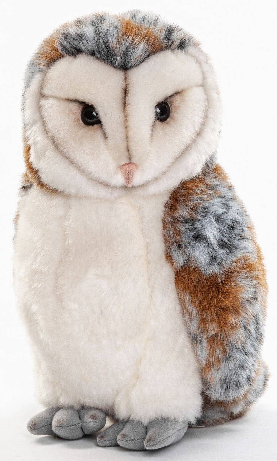 Uni Toys - Barn Owl (Large) - 27 cm (Height) Plush - Guzzgoggs