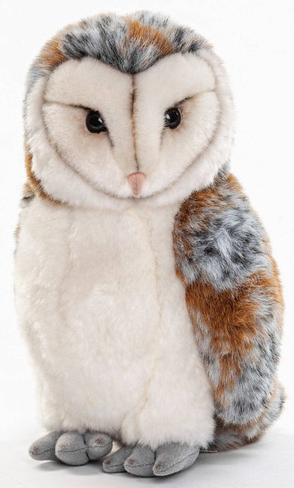 Uni Toys - Barn Owl (Large) - 27 cm (Height) Plush - Guzzgoggs