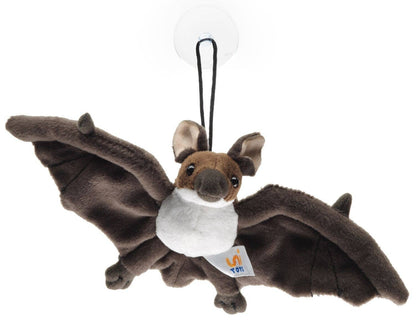 Uni Toys - Bat (Brown - White) - with Suction Cup Plush - Guzzgoggs