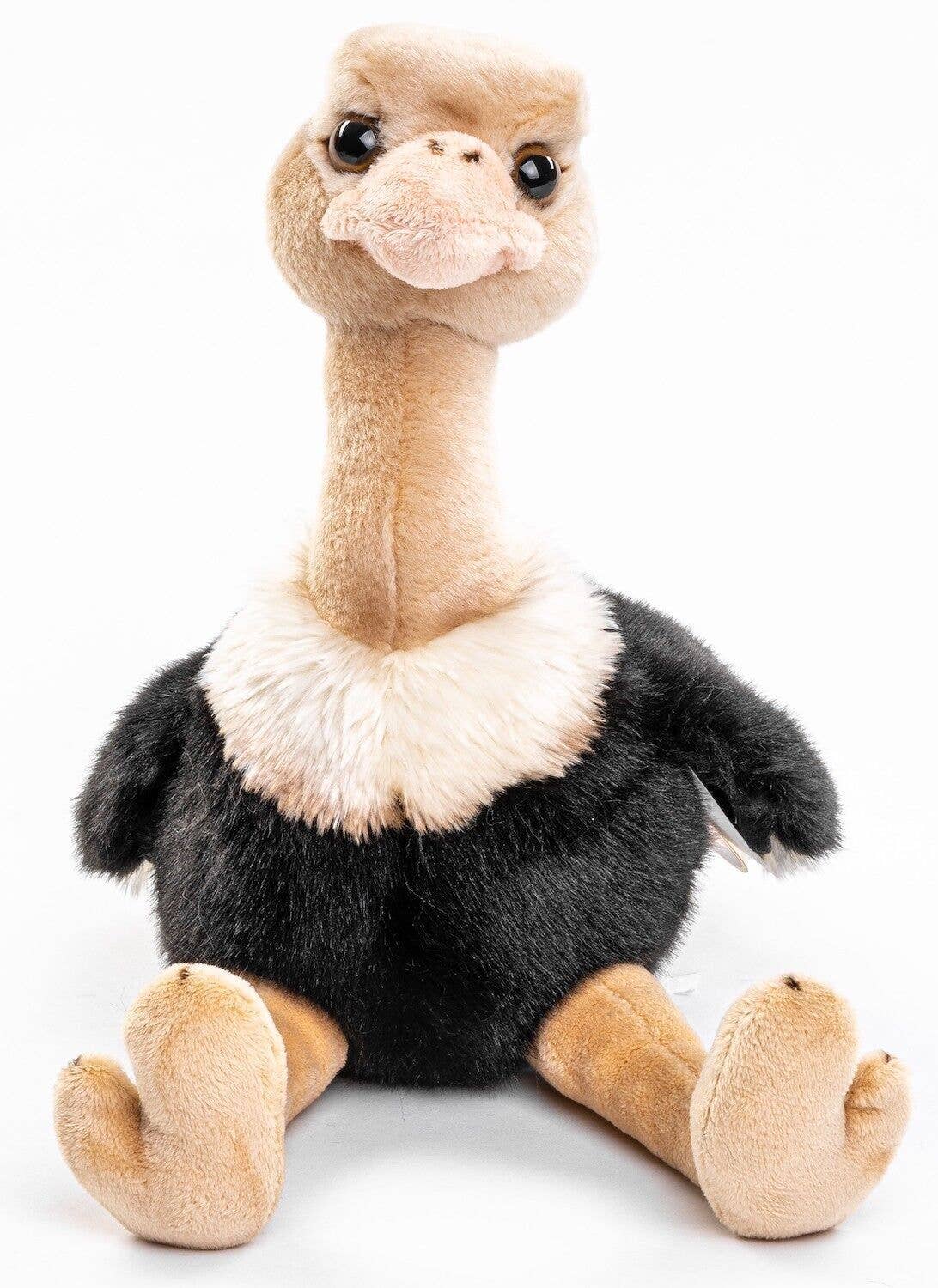 Uni Toys - Bird ostrich - 36 cm Soft Plush Toy - Guzzgoggs