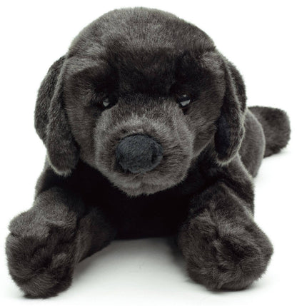 Uni Toys - Black Labrador Soft Plush Toy - Guzzgoggs
