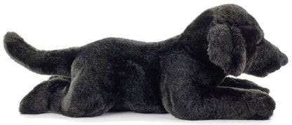Uni Toys - Black Labrador Soft Plush Toy - Guzzgoggs
