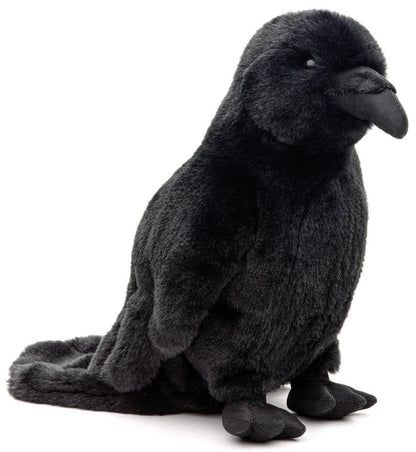 Uni Toys - Black Raven - 23 cm Plush - Guzzgoggs