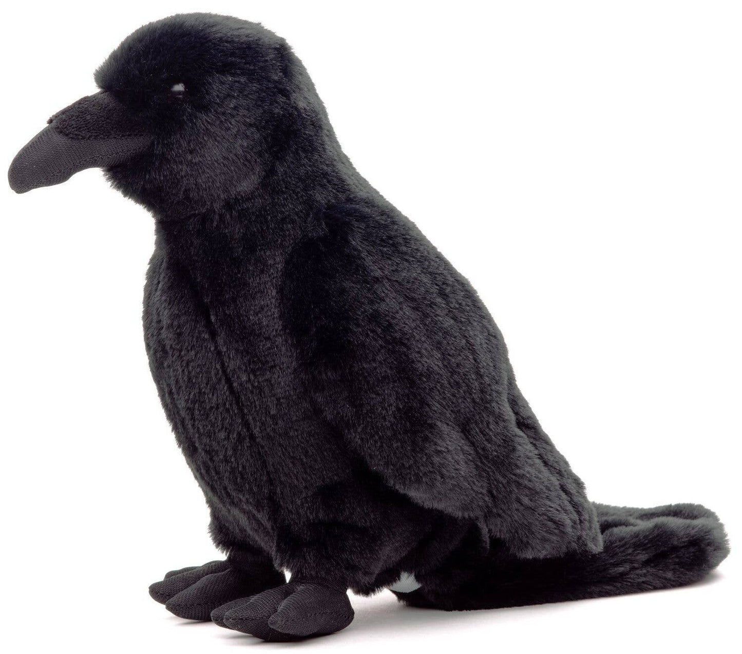 Uni Toys - Black Raven - 23 cm Plush - Guzzgoggs