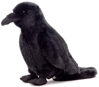 Uni Toys - Black Raven - 23 cm Plush - Guzzgoggs