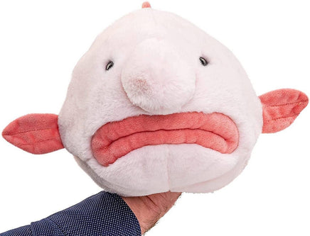 Uni Toys - Blobfish (29cm) - Flip/Reversible Soft Plush Toy - Guzzgoggs