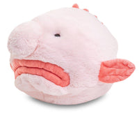 Uni Toys - Blobfish (29cm) - Flip/Reversible Soft Plush Toy - Guzzgoggs