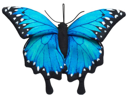 Uni Toys - Blue butterfly (with loop) - 26 cm (width) - Guzzgoggs