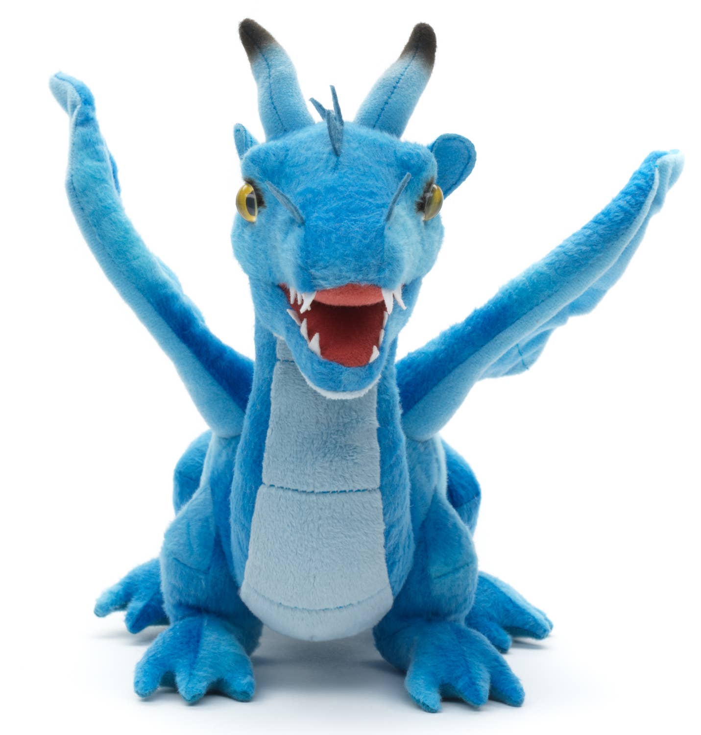Uni Toys - Blue Dragon - 40 cm (length) - Soft Plush Toy - Guzzgoggs
