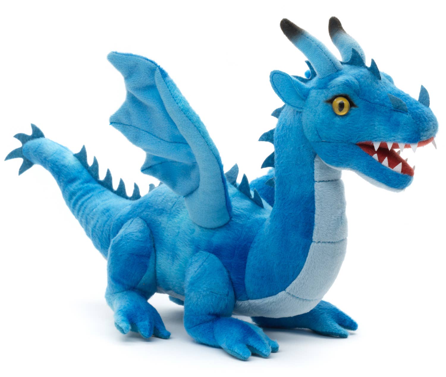 Uni Toys - Blue Dragon - 40 cm (length) - Soft Plush Toy - Guzzgoggs