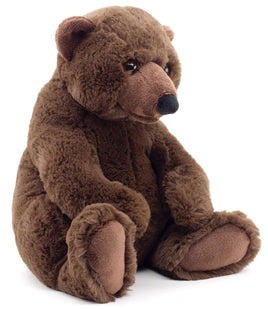 Uni Toys - Brown bear “Maxi” - super soft - cuddly/plush toy - Guzzgoggs